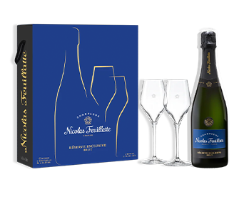 Nicolas Feuillatte Reserve Exclusive Brut Gift Box